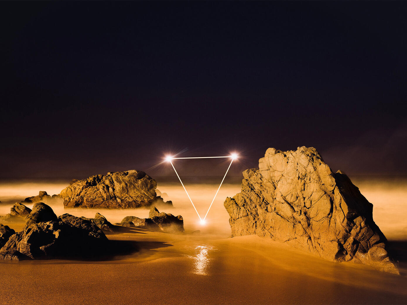 Genesis. When Light (frequency) met Sound (vibration) in neutrality, form was created.